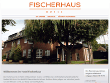 Tablet Screenshot of fischerhaus-hotel.de